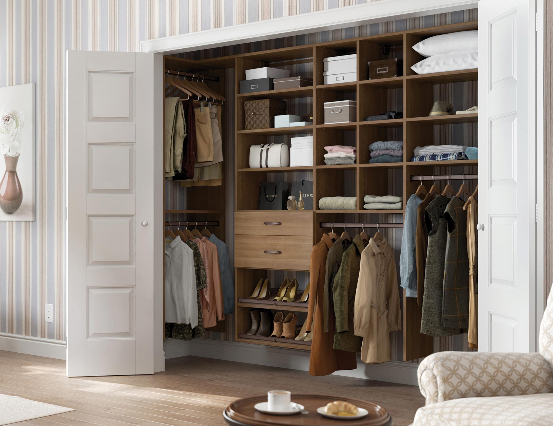 Reach-In Closets