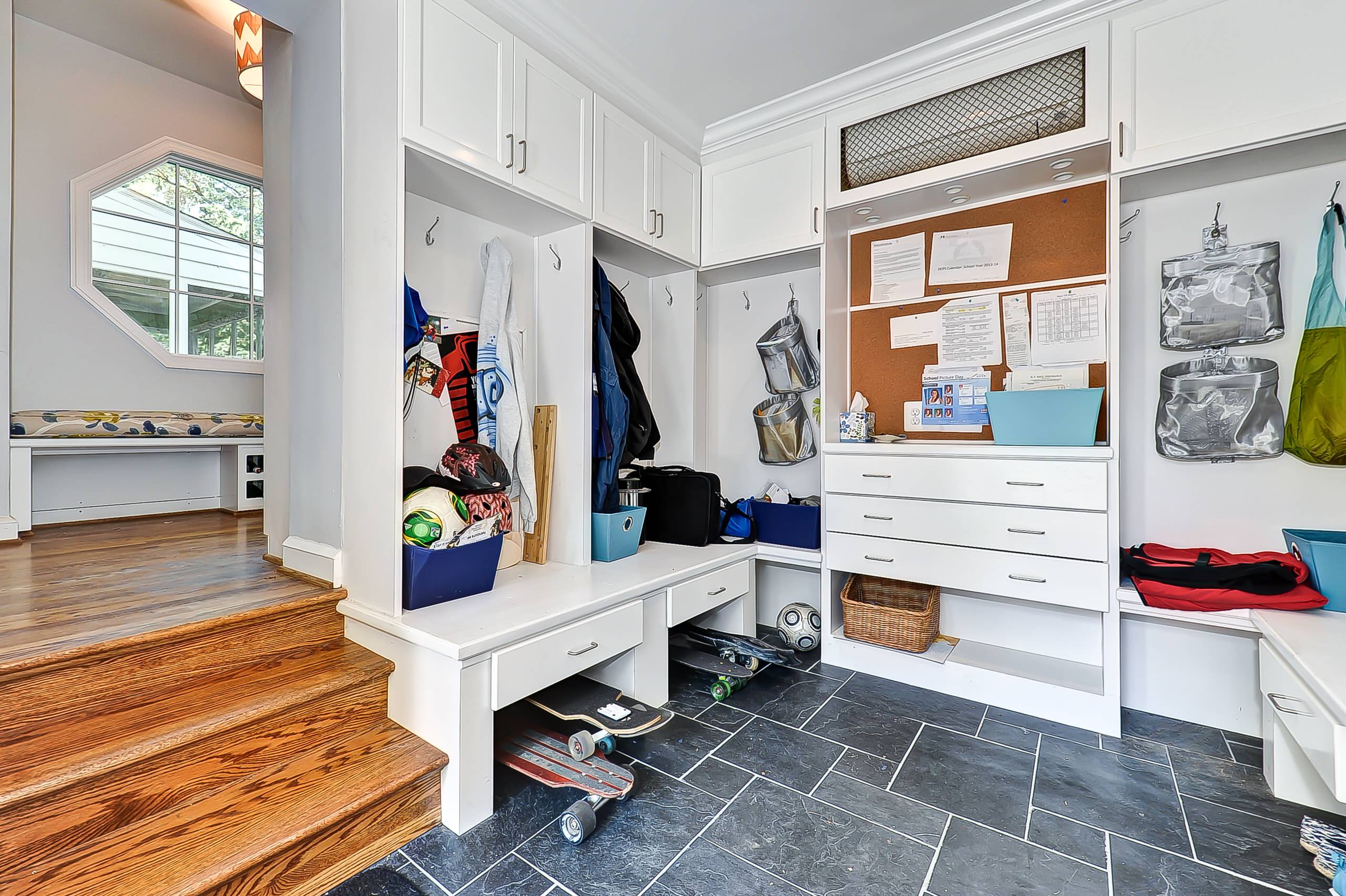 Attached Garages & Mudrooms